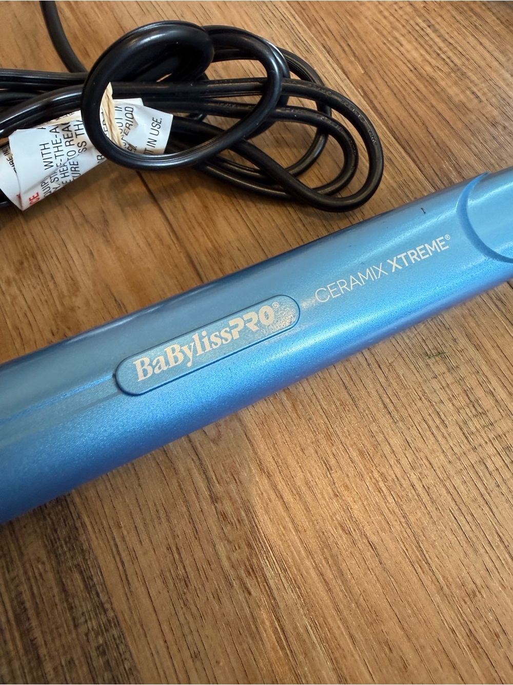 BaBylissPRO Metallic Blue Ceramic Flat Iron Hair Straightener - Picture 4 of 12